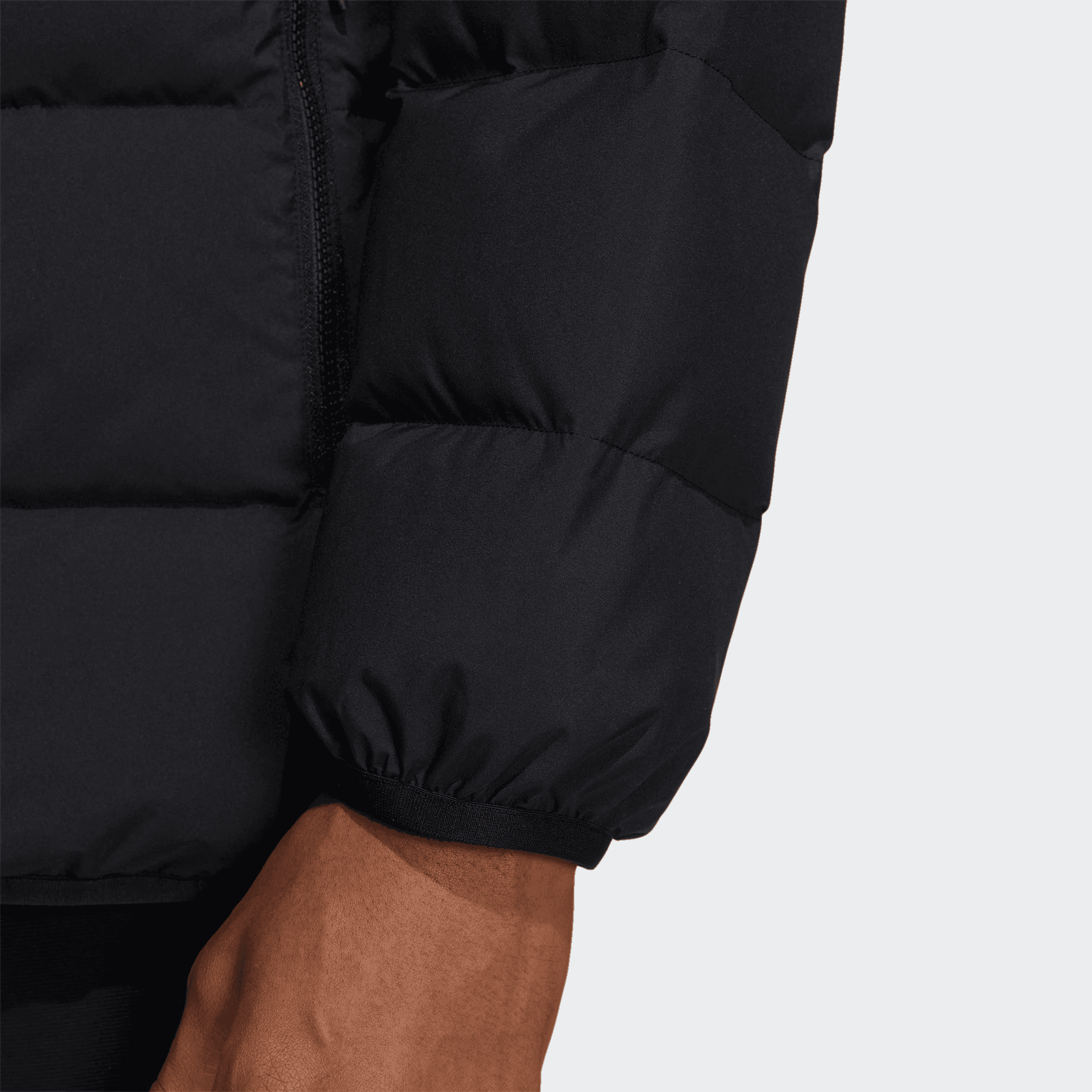 Зимняя куртка adidas Logo Print Puffer Jacket - изображение 6