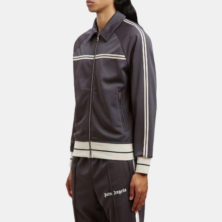 Куртка Palm Angels FW22 Striped Zip Jacket - изображение 3
