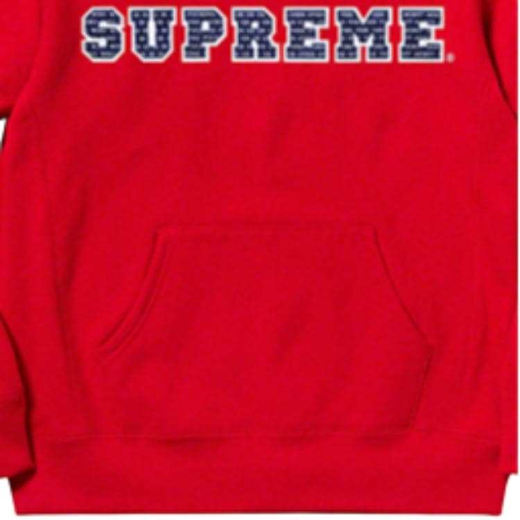 Кофта Supreme FW19 The Most Hooded Sweatshirt Red - изображение 3