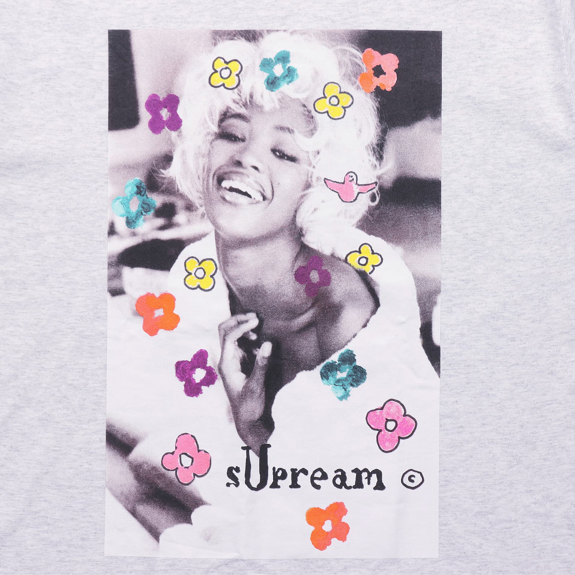 Футболка Supreme Naomi Tee Grey - изображение 4