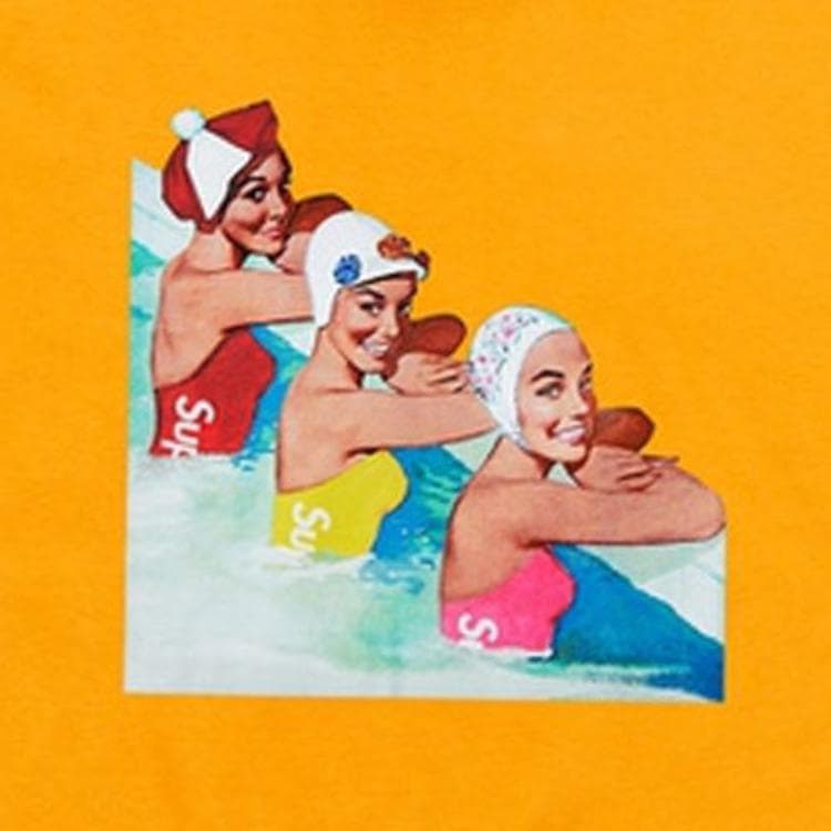 Футболка Supreme SS18 Swimmers Tee Mustard - изображение 2