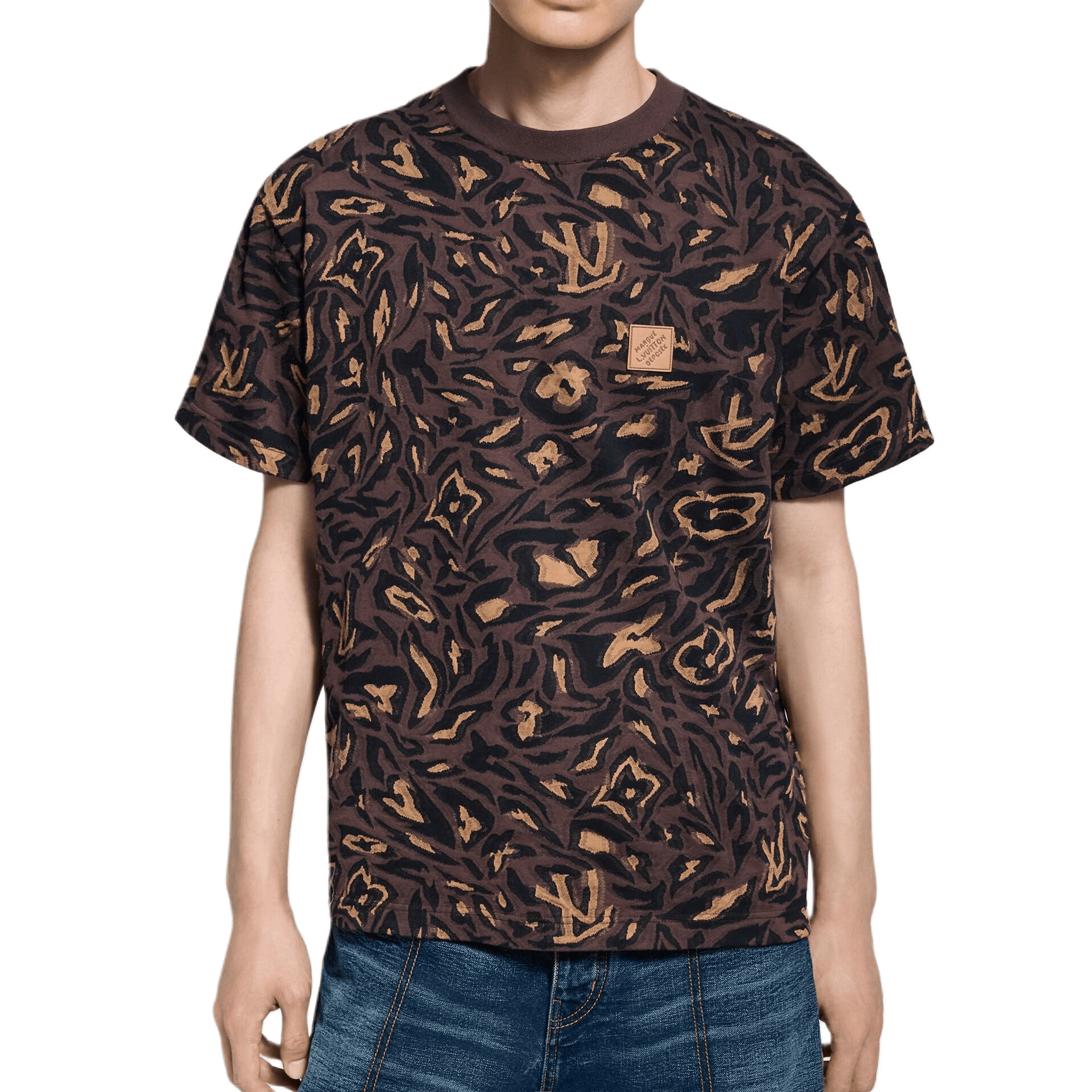 Футболка LOUIS VUITTON x Nigo FW25 T - изображение 2