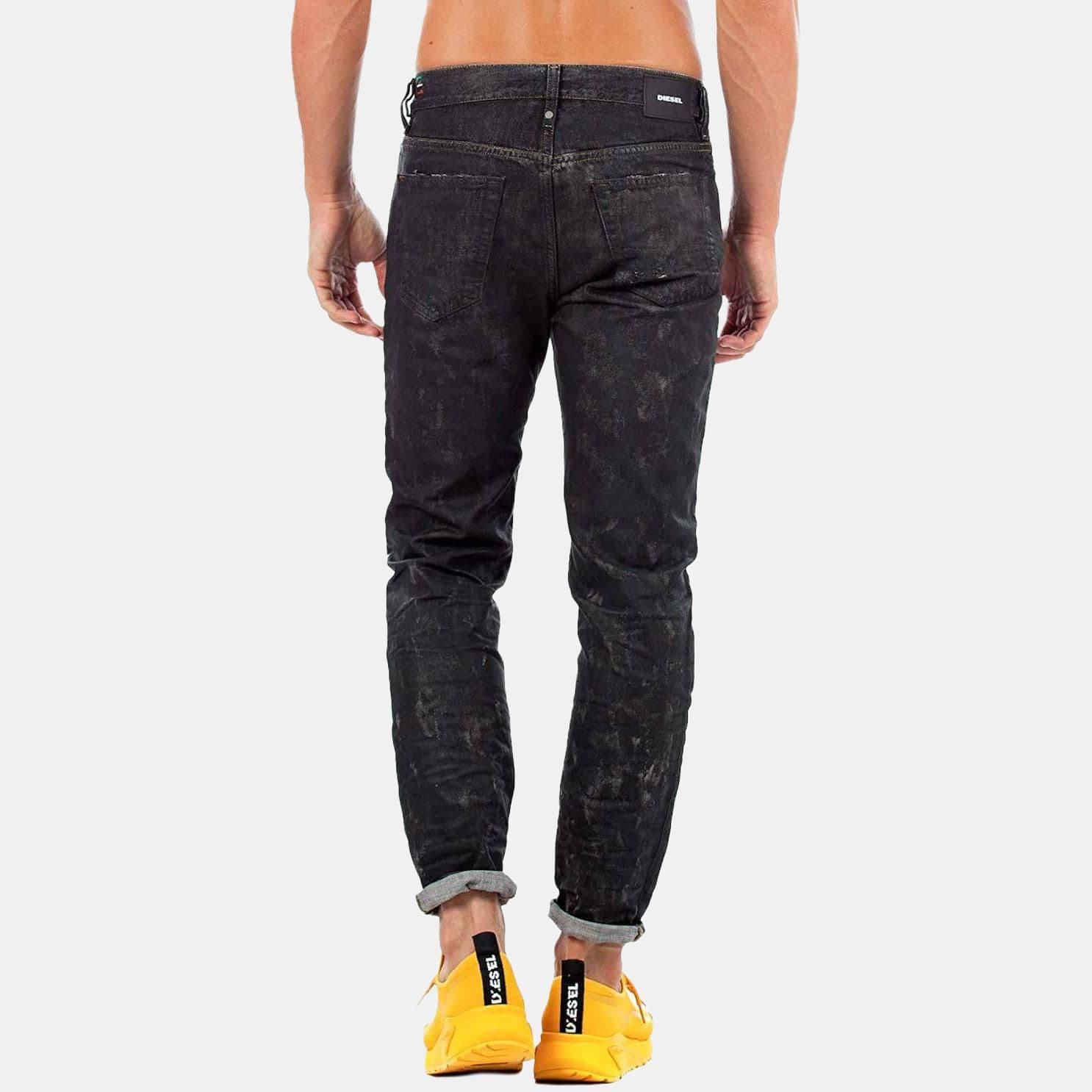 Штаны DIESEL Jeans Black — фото 4