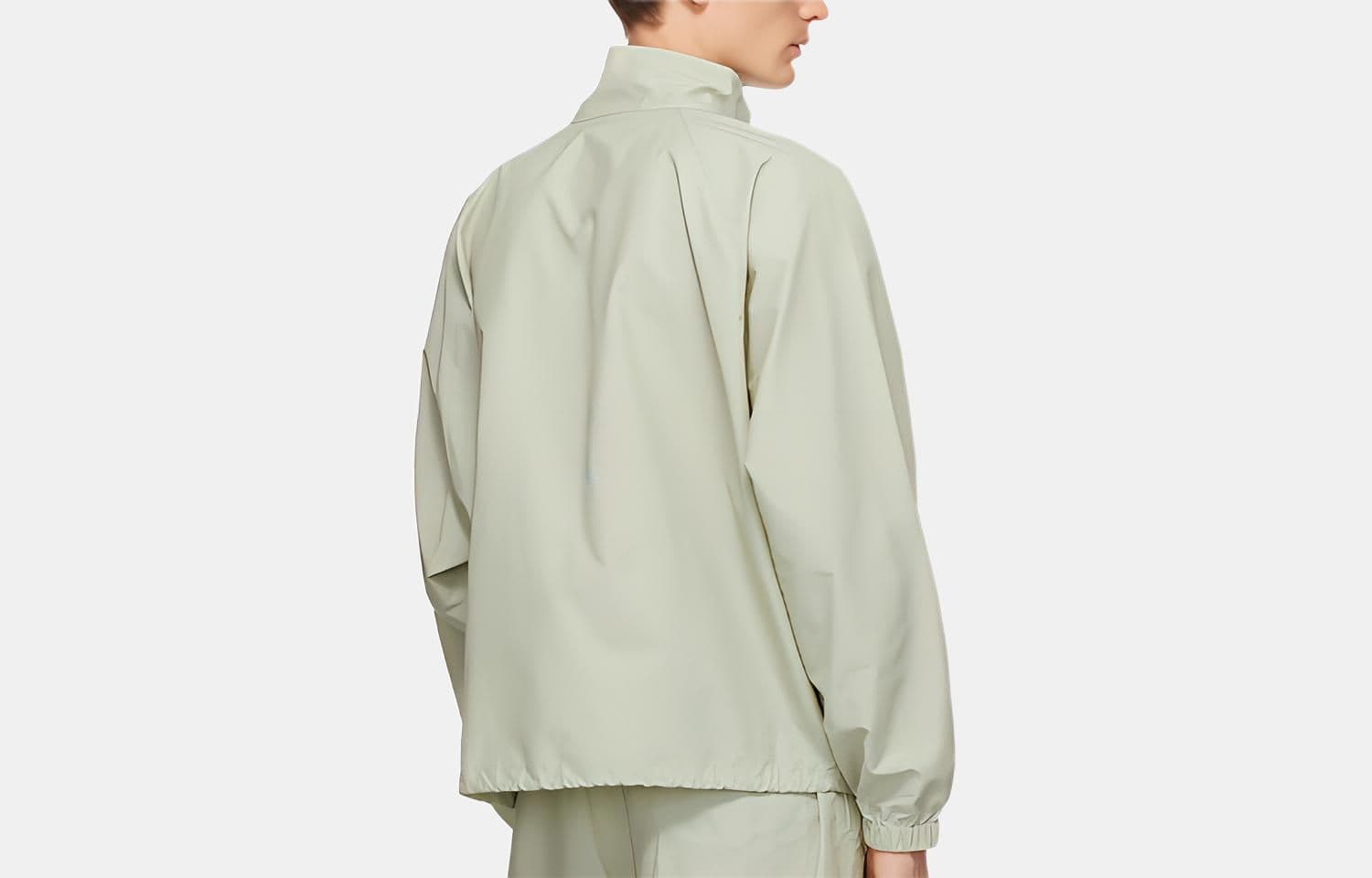 Куртка Fear of God Essentials Half-Zip Track Jacket Sage - изображение 3