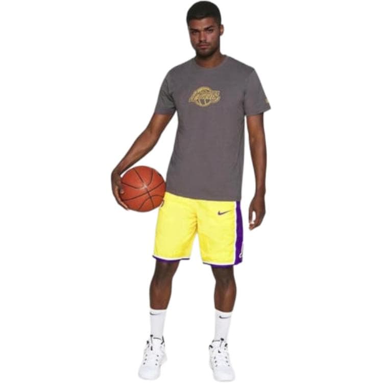 Шорты Nike Courtside Heritage NBA Shorts Amarillo Yellow - изображение 4