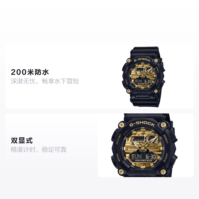 Часы CASIO 200 GA-900AG-1ADR - изображение 2