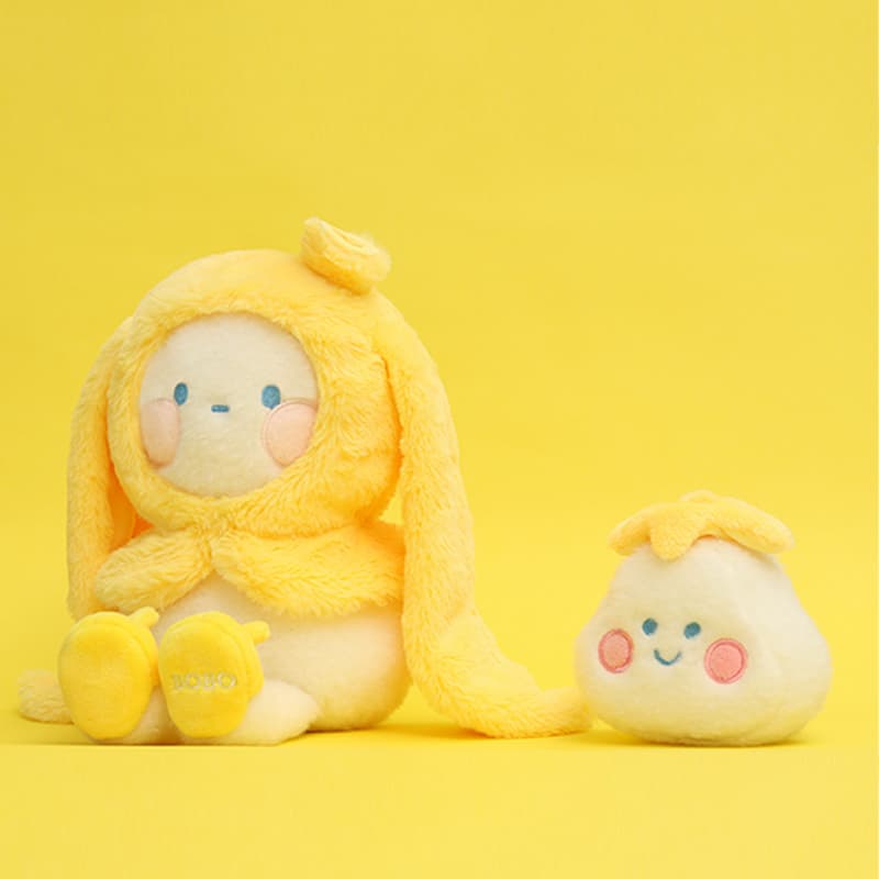 POP MART BOBO&COCO Banana Bunny Plush - изображение 5
