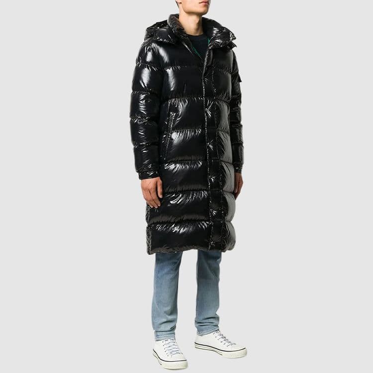 Зимняя куртка Moncler Hanoverian Black - изображение 4