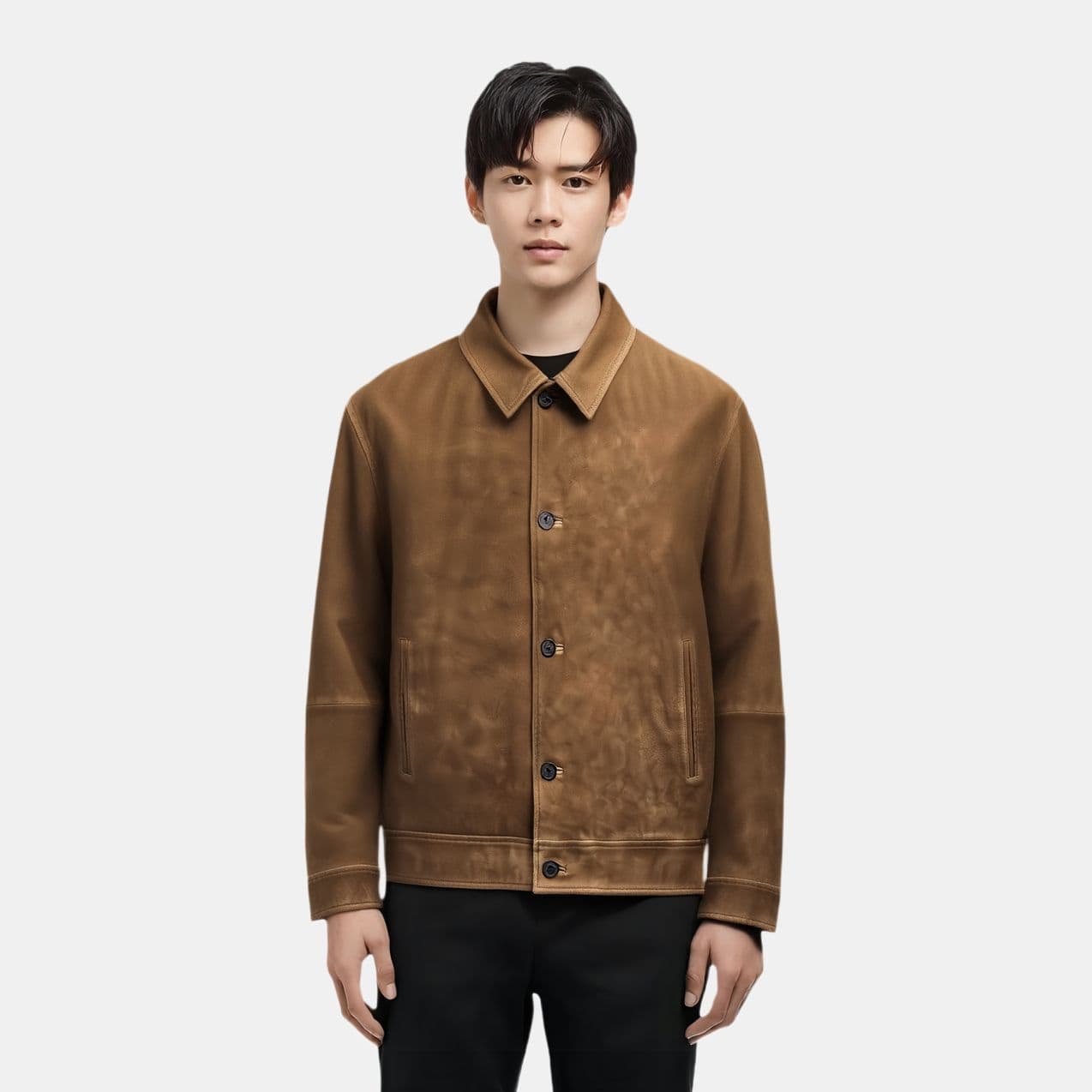 Кожаная куртки Massimo Dutti - изображение 3