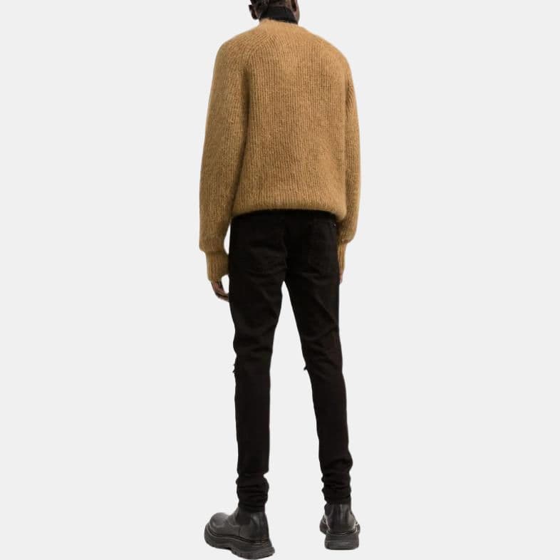 Штаны AMIRI SS22 Black Distressed Skinny Jeans - изображение 2