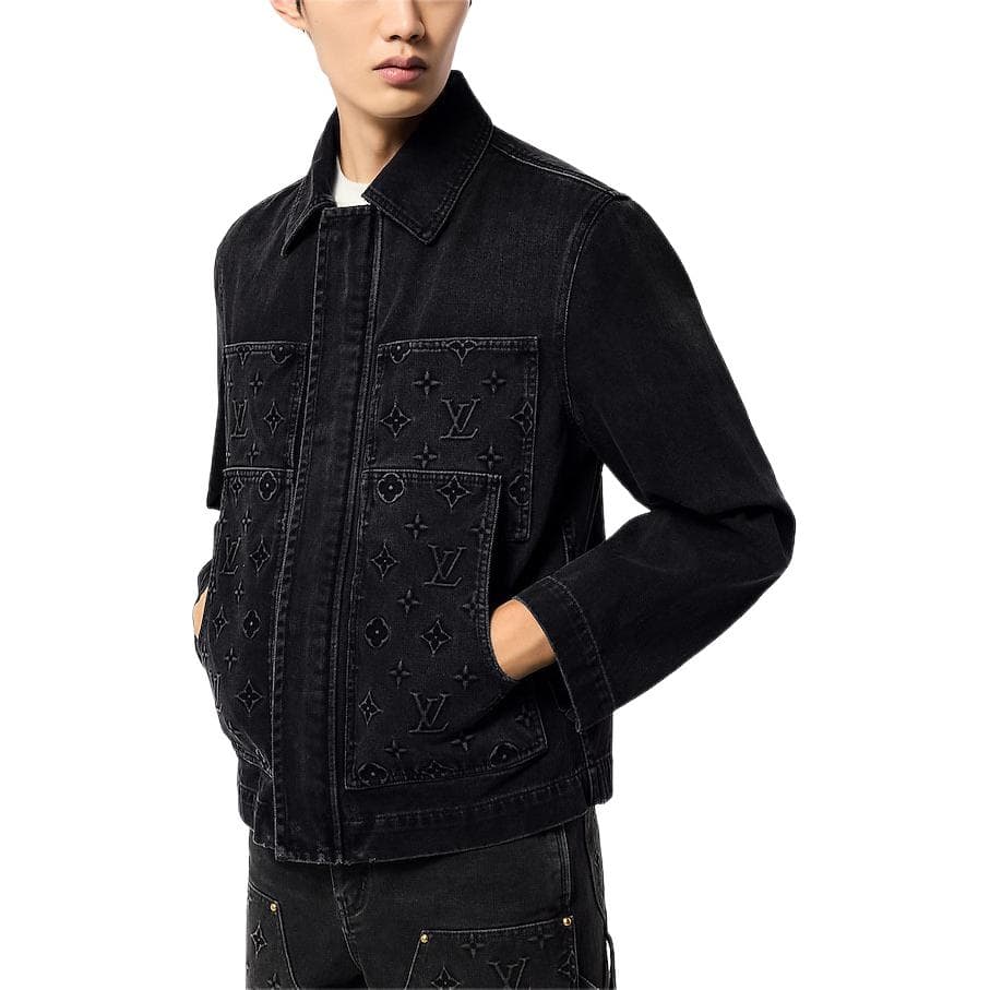 Джинсовая куртка LOUIS VUITTON FW24 Logo - изображение 4