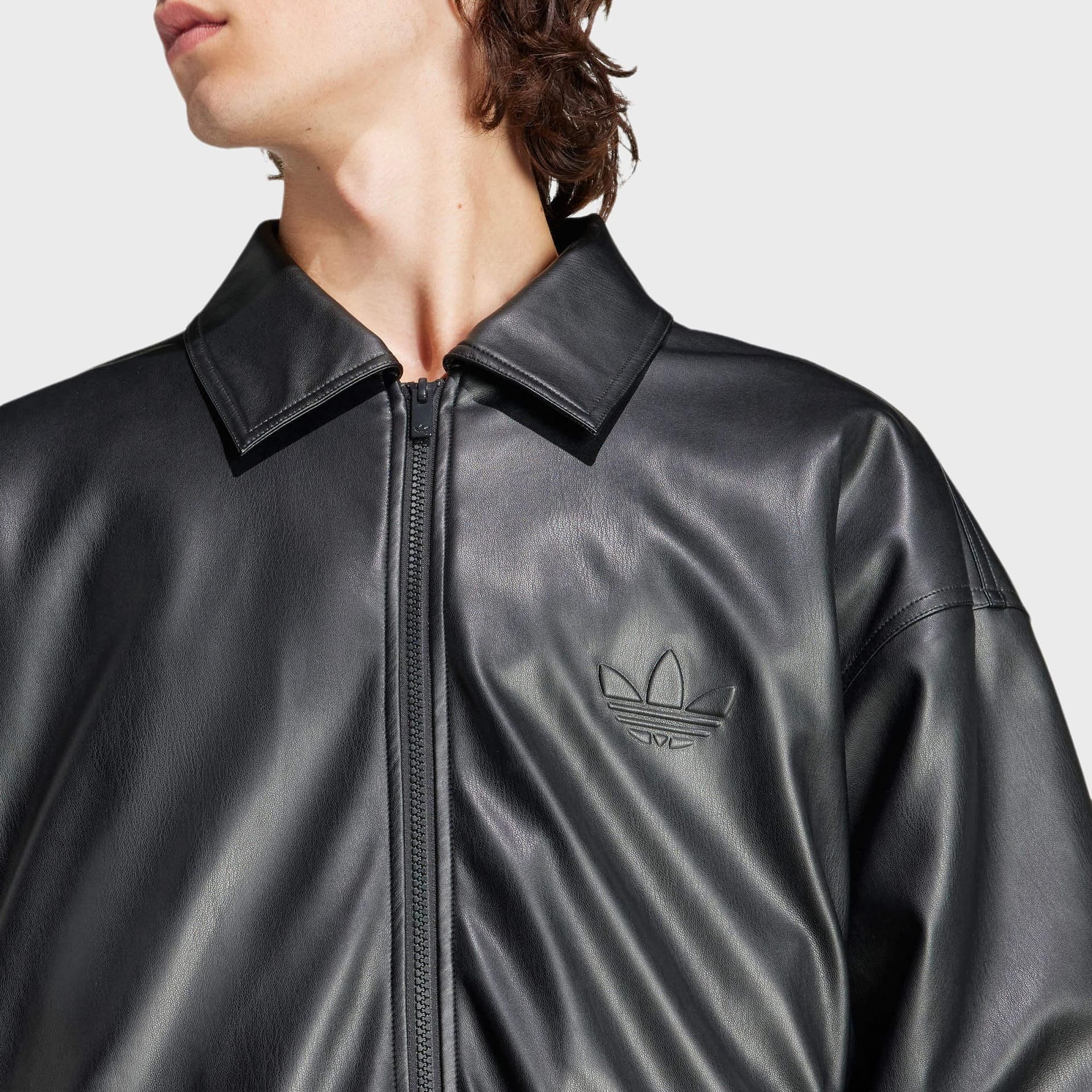 Кожаная куртки adidas Originals - изображение 5