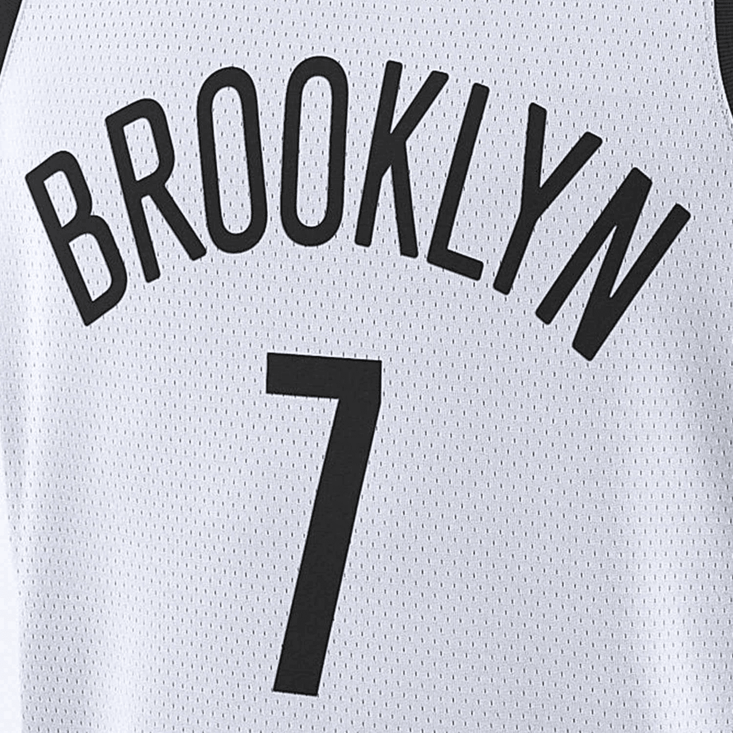 Баскетбольная майка Nike Brooklyn Nets Durant 7 Fan Jersey White - изображение 4