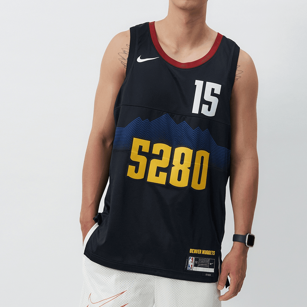 Баскетбольная майка Nike Nikola Jokić Denver Nuggets City Edition 2023/24 - изображение 3