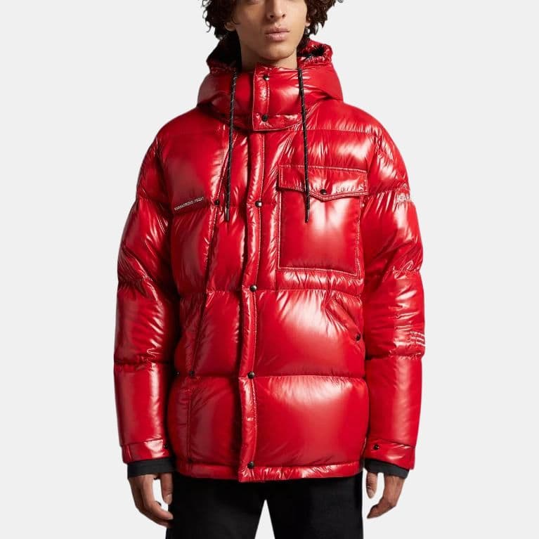 Зимняя куртка Moncler Genius x FRGMT Anthemium Cherry Red - изображение 2
