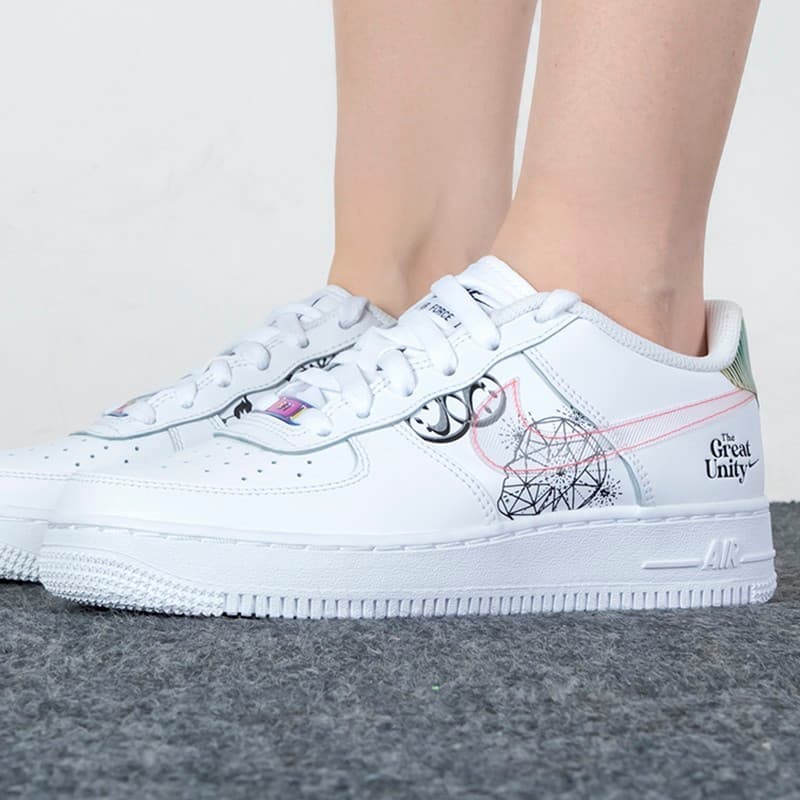 Кроссовки Nike Air Force 1 Low The Great Unity GS - изображение 3