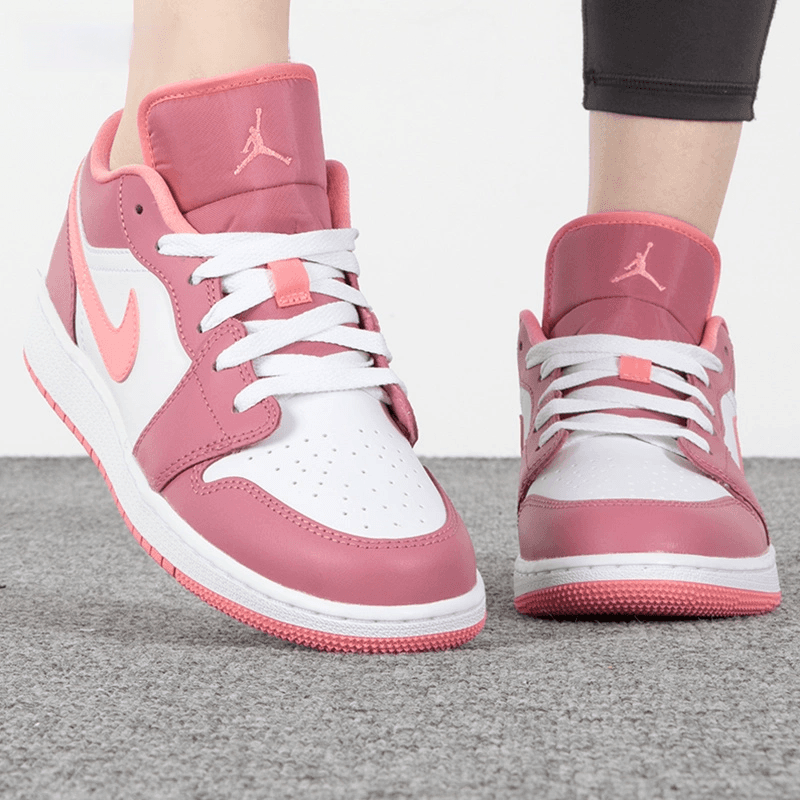 Кроссовки для баскетбола Jordan Air Jordan 1 Low Desert Berry GS - изображение 4