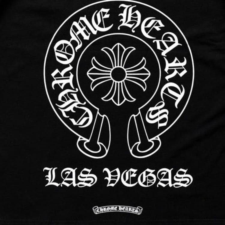 Футболка Chrome Hearts Beijing Limited Horseshoe Print T-Shirt Black - изображение 5