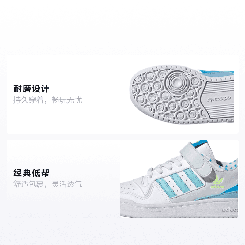 Кроссовки adidas originals FORUM Low El C - изображение 2