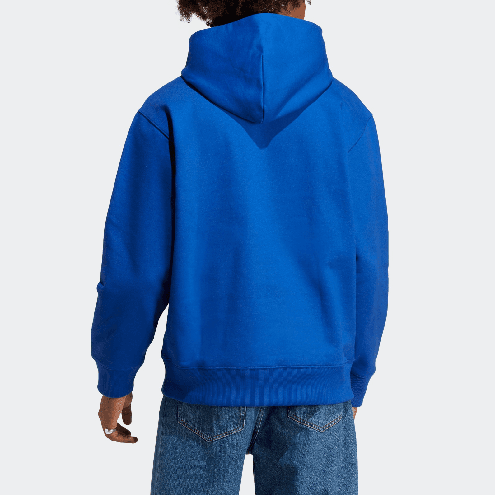 Худи adidas Originals Hoodie Fluorescent Blue - изображение 4