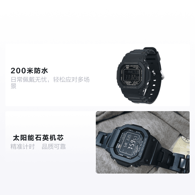 Часы Casio G-Shock GW-M5610-1B - изображение 2