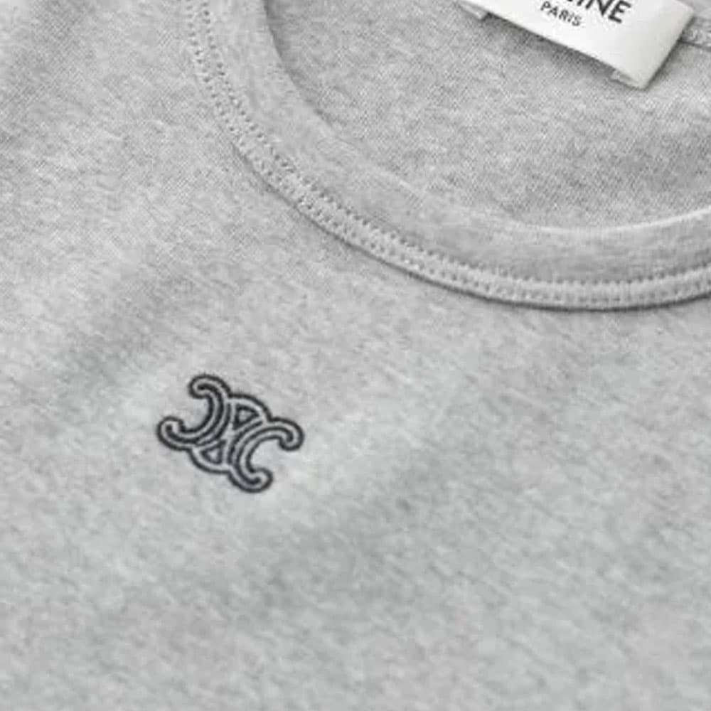 Футболка CELINE Triomphe Logo T - изображение 8