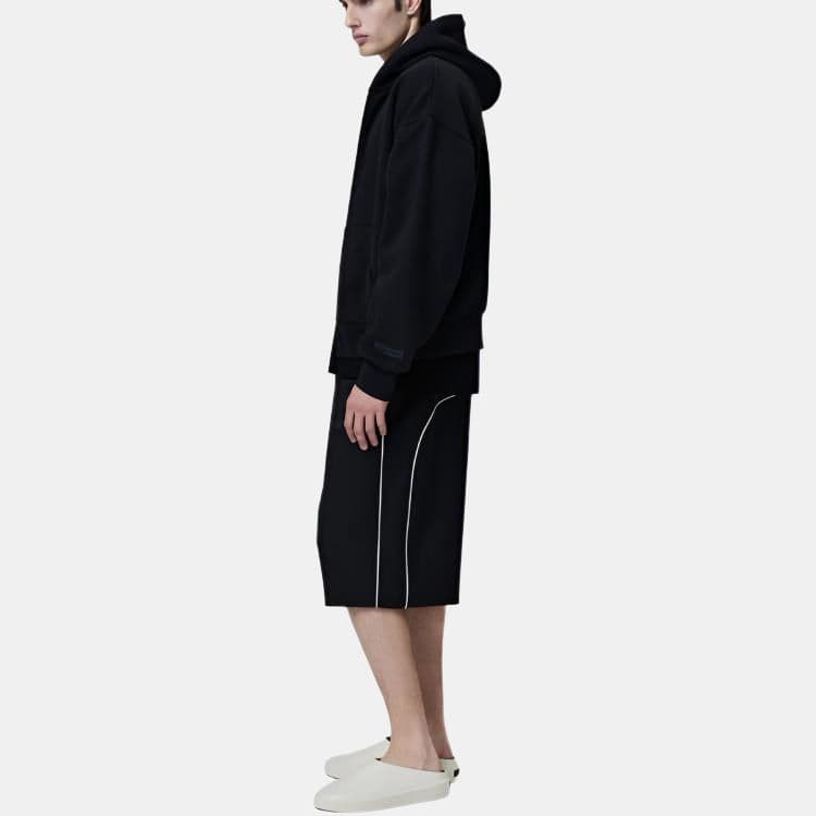 Худи Fear of God Essentials SS25 Classic Fit Hoodie Jet Black - изображение 5