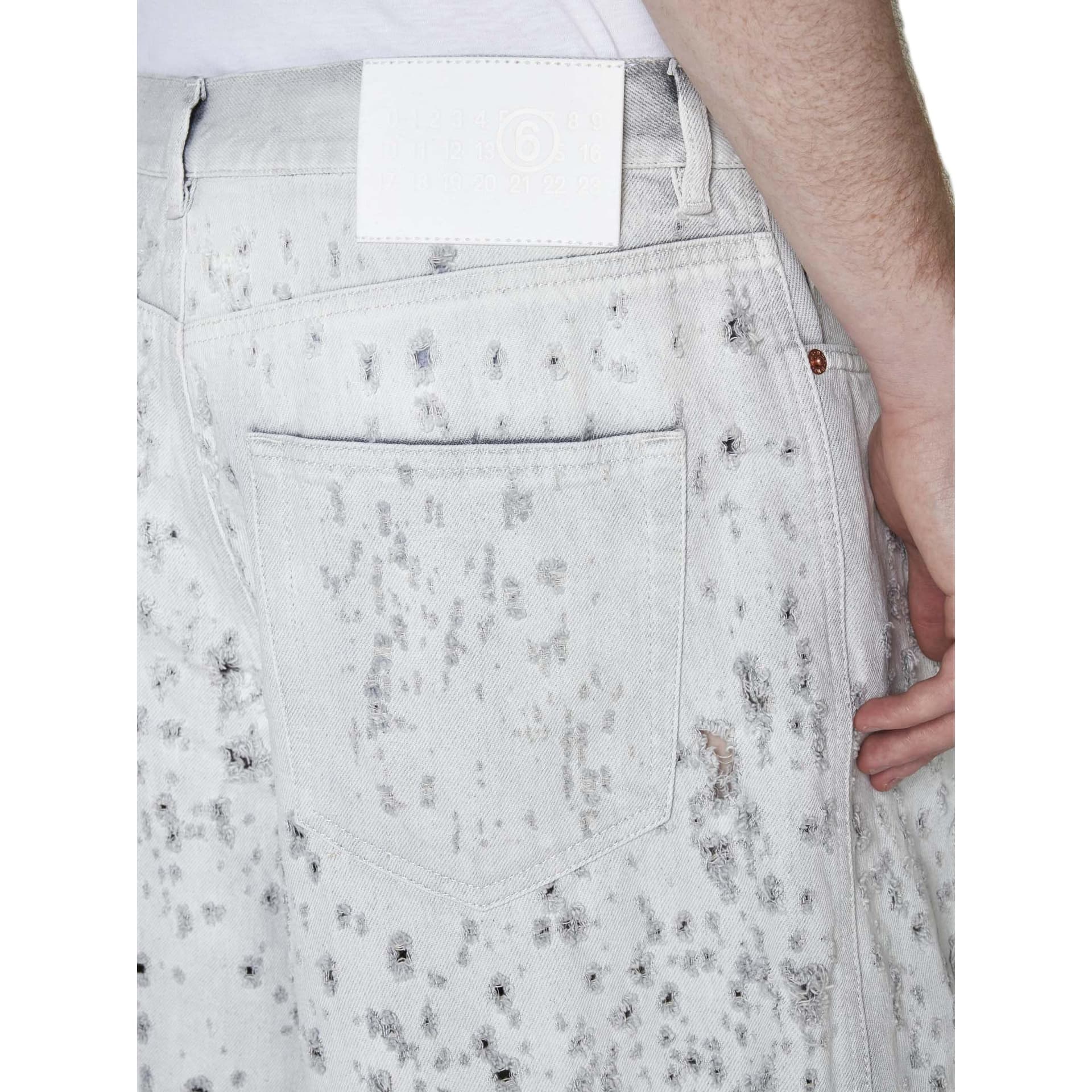 Джинсовые шорты MM6 Maison Margiela - изображение 6