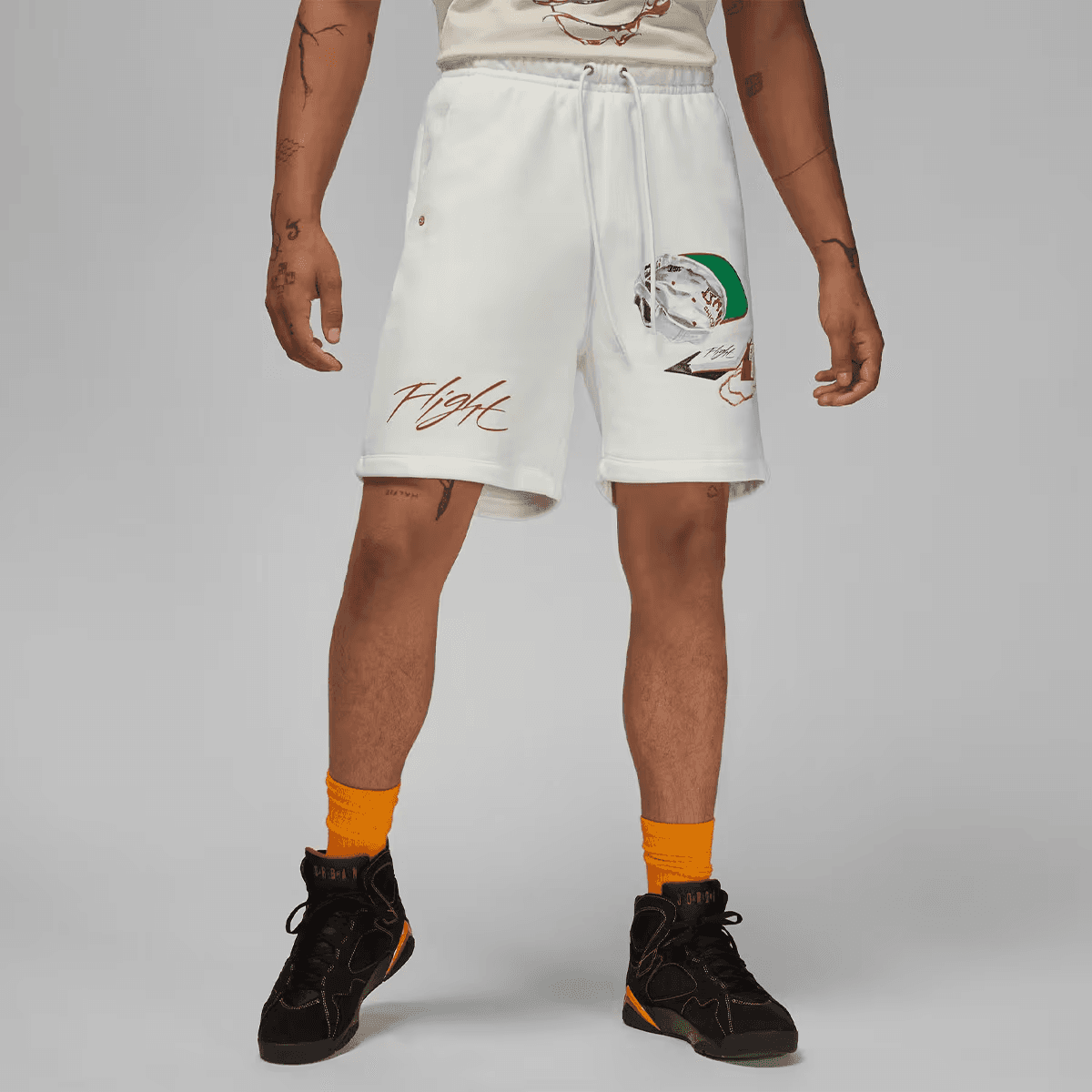 Шорты Jordan Fit White Shorts - изображение 6