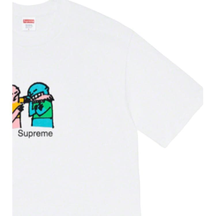 Футболка Supreme Bite Tee White - изображение 4