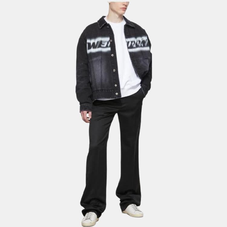 Джинсовая куртка WE11DONE SS22 Logo - изображение 2