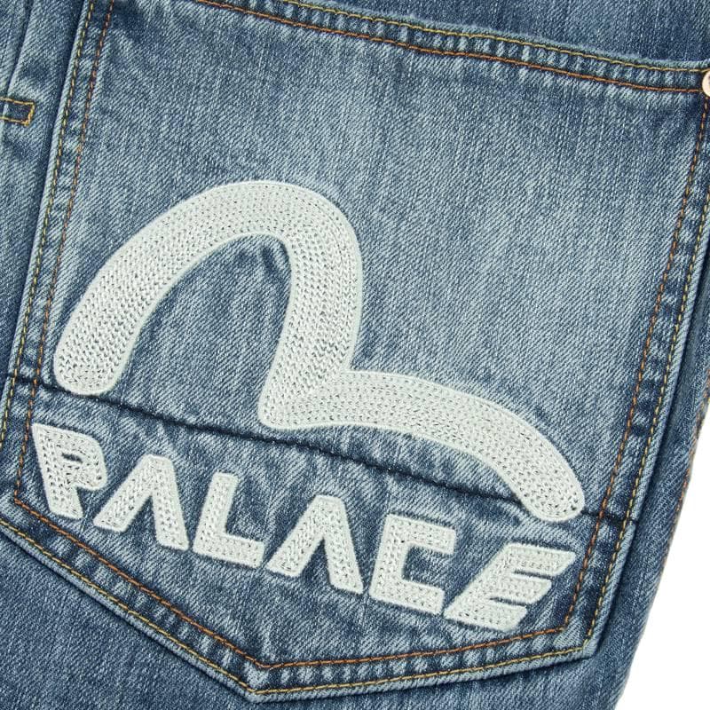 Джинсовая куртка PALACE x EVISU Denim Jacket - изображение 3