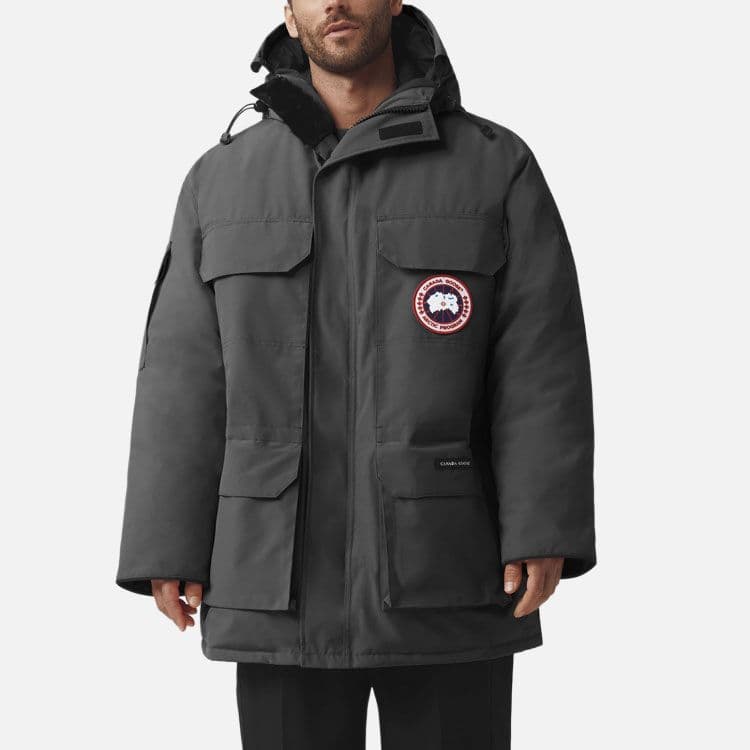 Зимняя куртка Canada Goose Expedition Parka Graphite - изображение 4