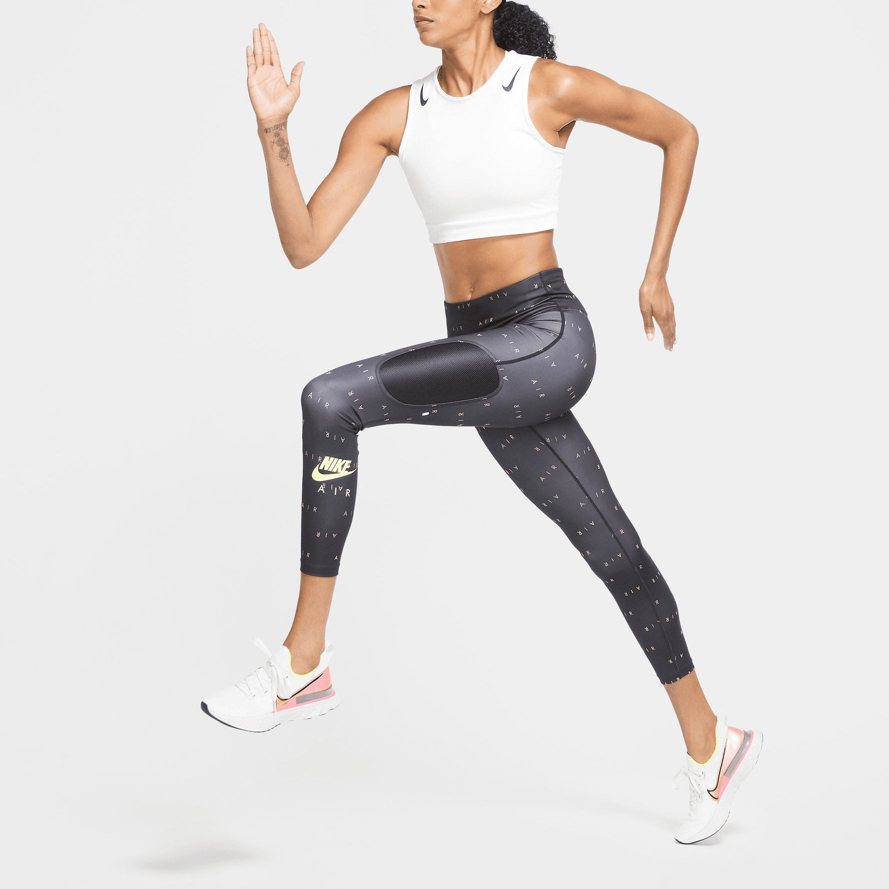 Штаны Nike Air 7/8 Leggings Black - изображение 5