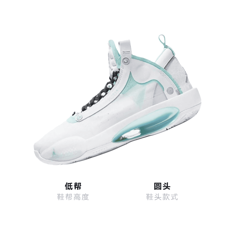 Кроссовки для баскетбола Jordan Air Jordan 34 Snow Leopard - изображение 3