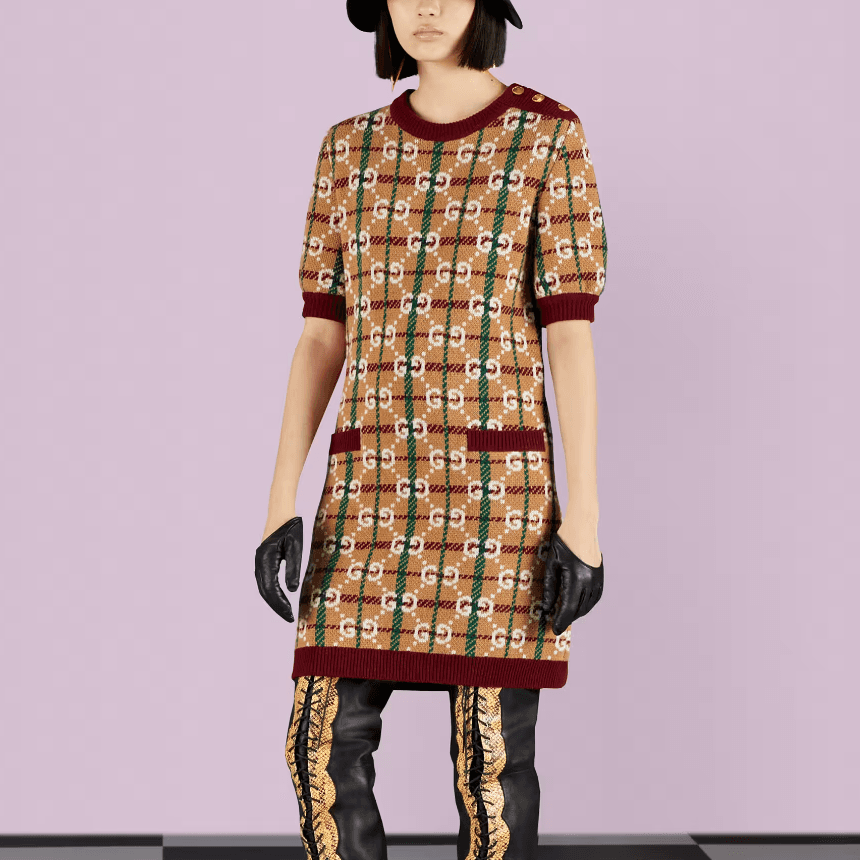Платье GUCCI SS23 Logo - изображение 5