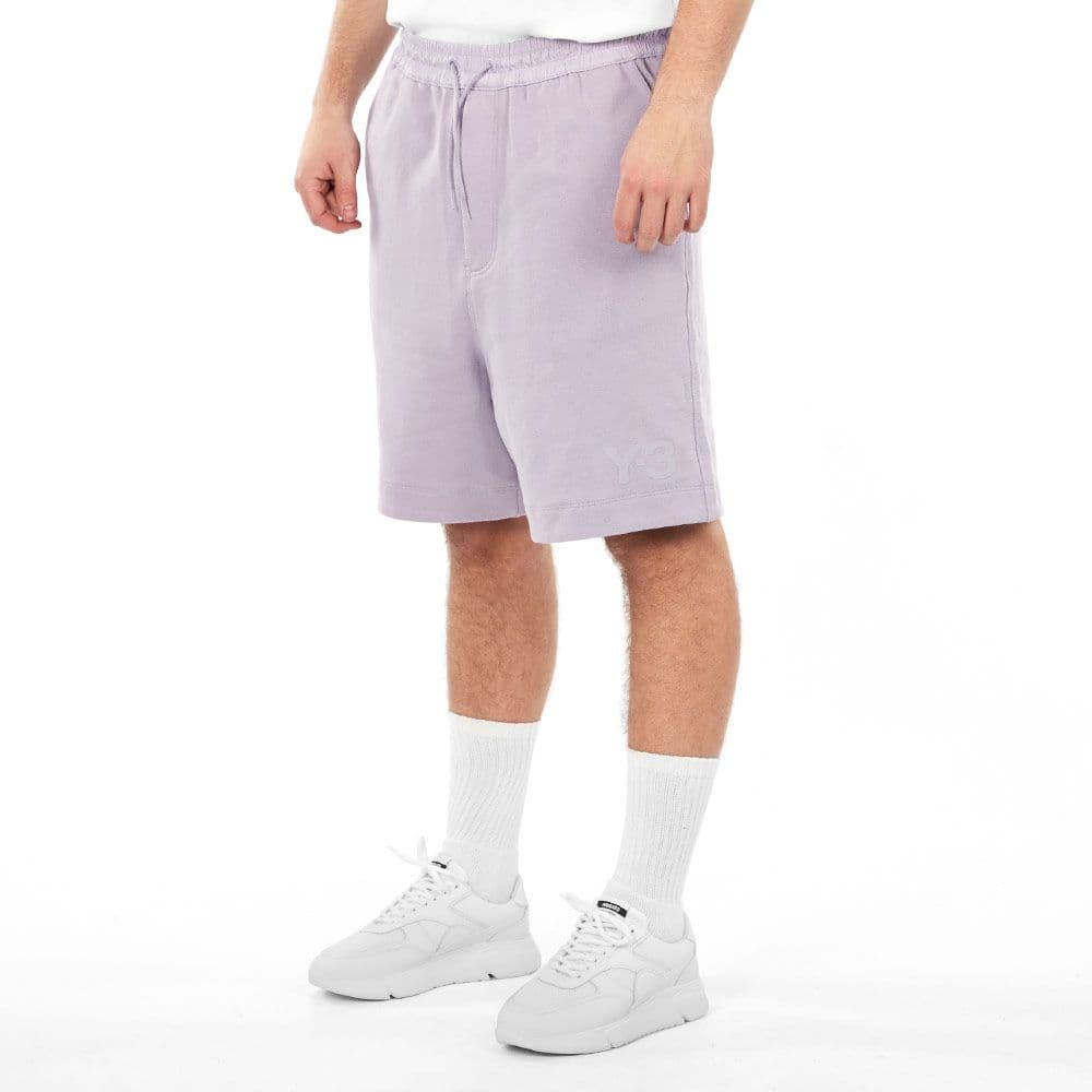 Тренировочные штаны Y-3 SS21 Lavender Shorts - изображение 6