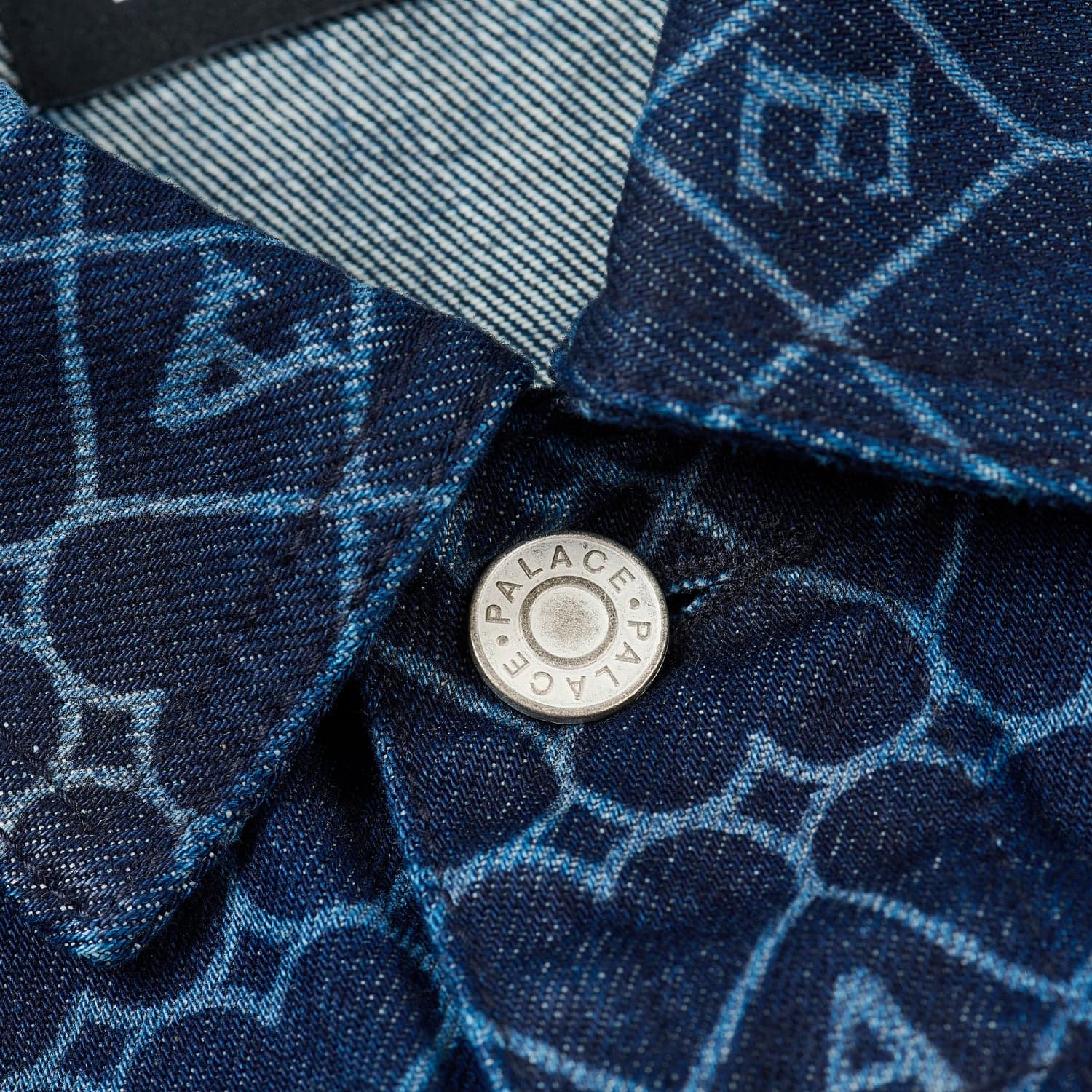 Куртка PALACE FW25 HEART DENIM JACKET logo - изображение 3