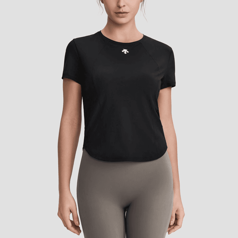 Футболка DESCENTE WOMENS TRAINING logo T — фото 3