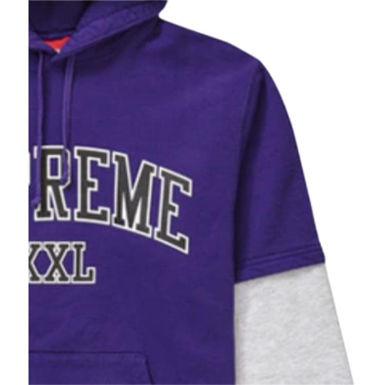 Кофта Supreme SS20 Week 2 XXL Hooded Sweatshirt LogoXXL - изображение 2