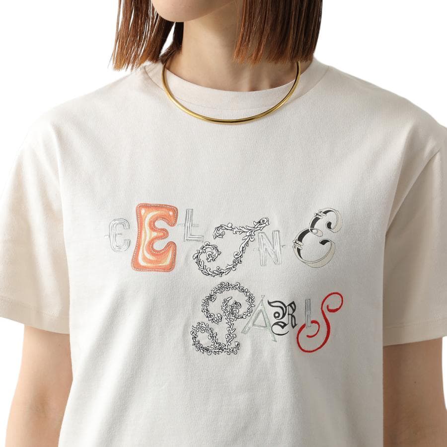 Футболка CELINE SS26 Logo T - изображение 8