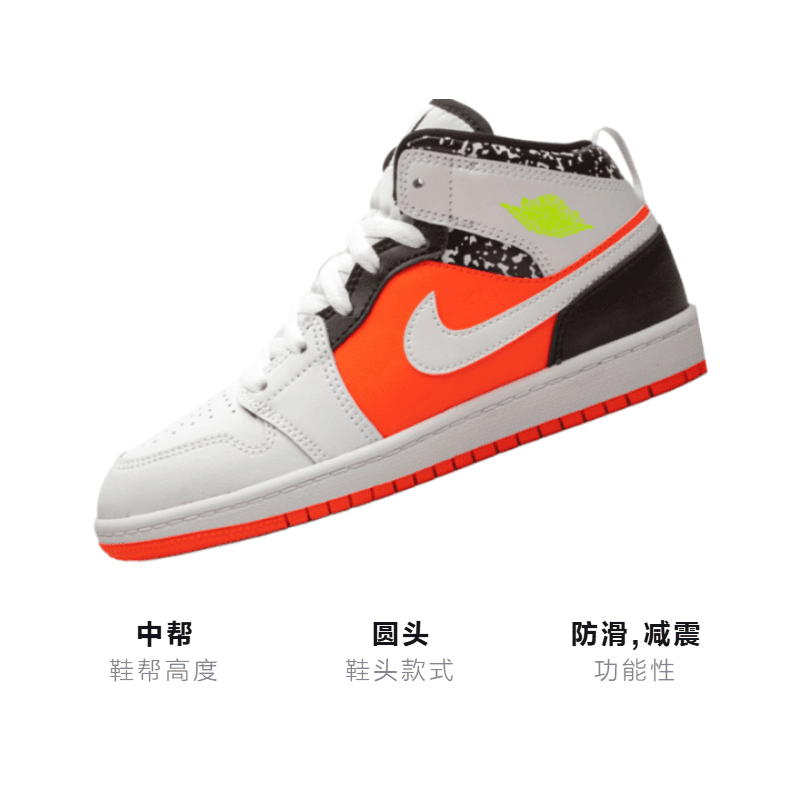 Кроссовки для баскетбола Jordan Air Jordan 1 Mid - изображение 3