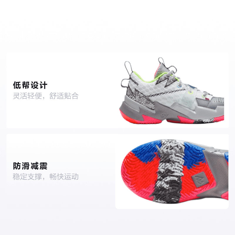 Кроссовки для баскетбола Jordan Why Not Zer0.3 Why Not BP - изображение 2