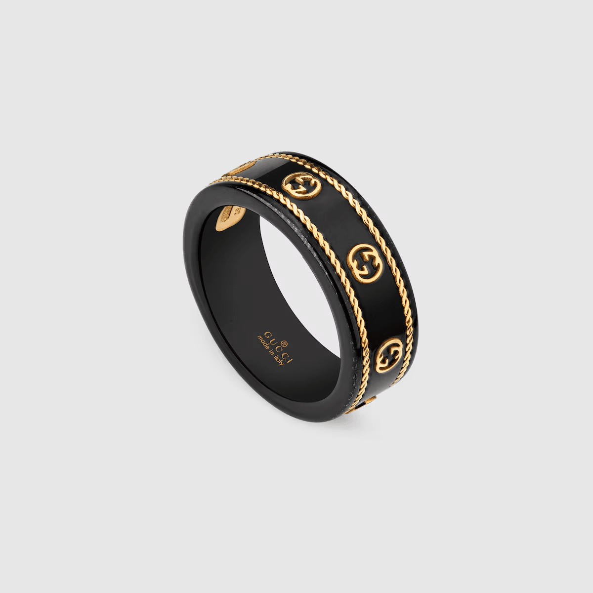 Кольцо Gucci Icon 18k Gold Ring - изображение 10