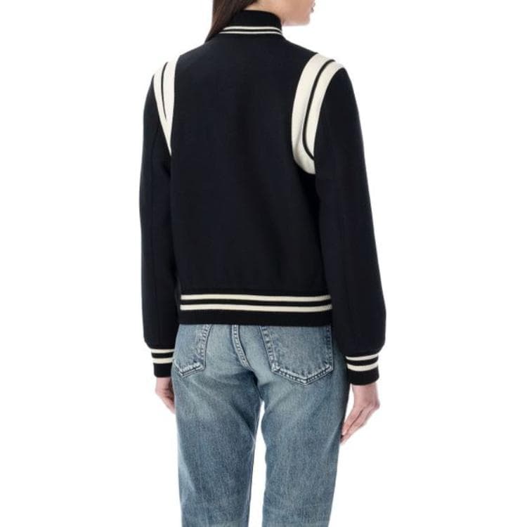 Saint Laurent Teddy Jacket Black - изображение 10