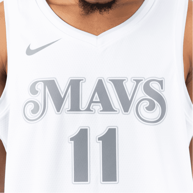 Баскетбольная майка Nike Mavericks City Edition Jersey - изображение 4