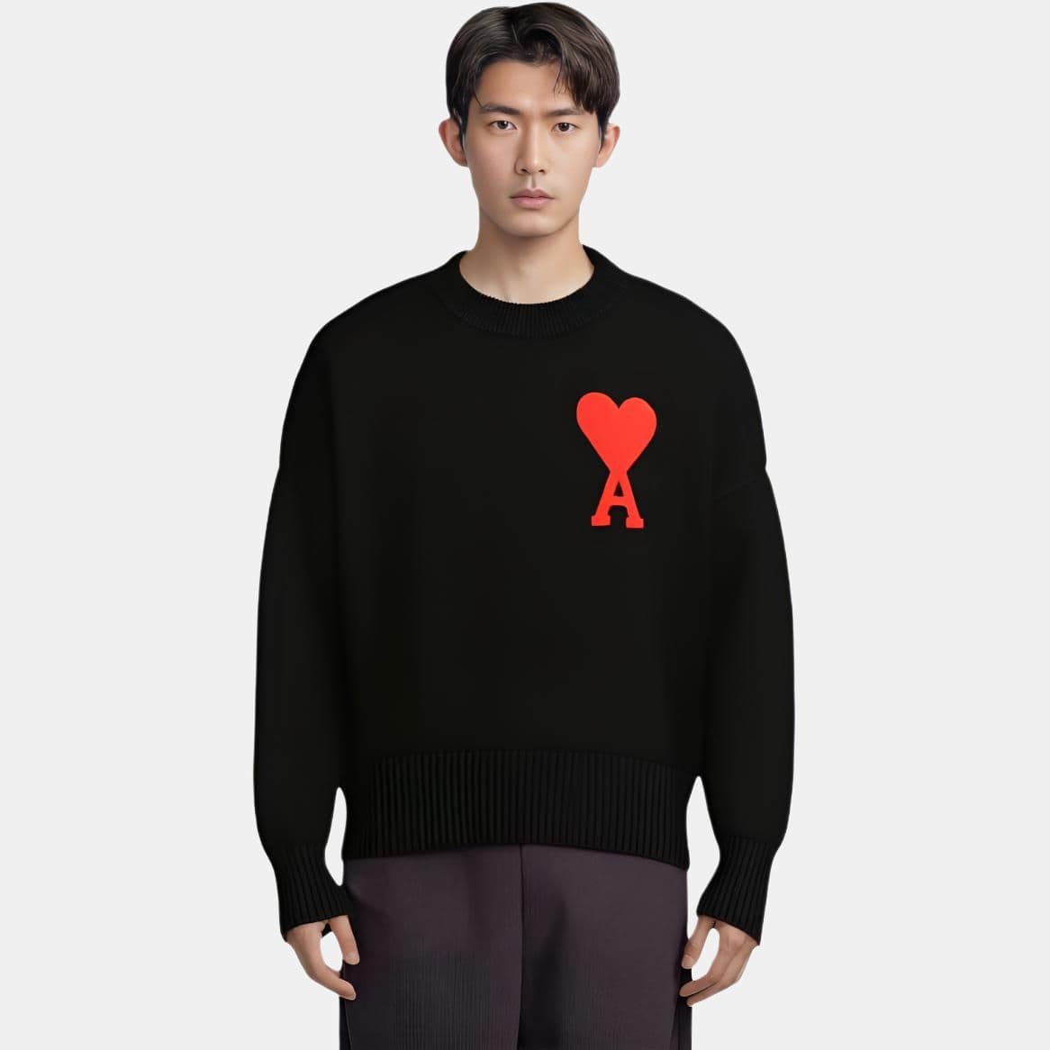 Кофта AMIPARIS Sweater Black — фото 2
