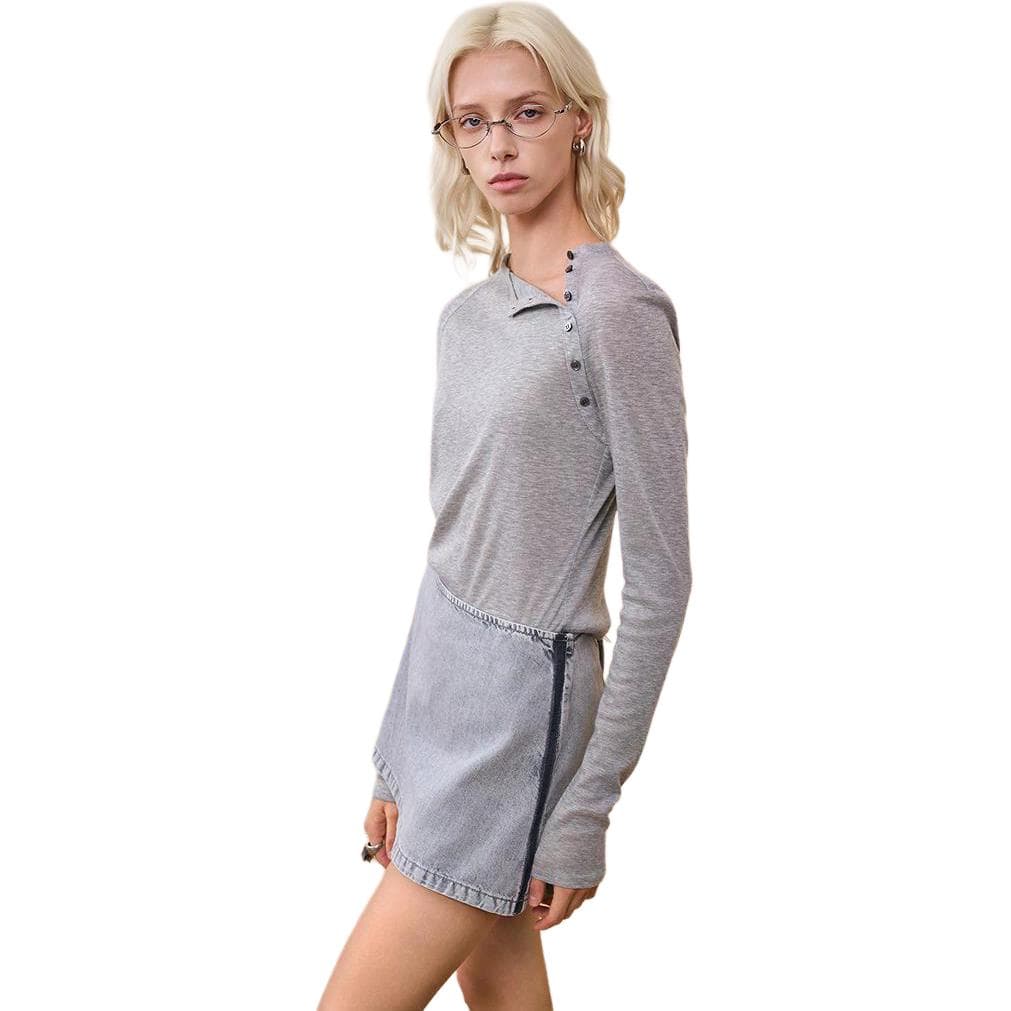 JORYAweekend Джинсовые мини юбки Женские - изображение 3