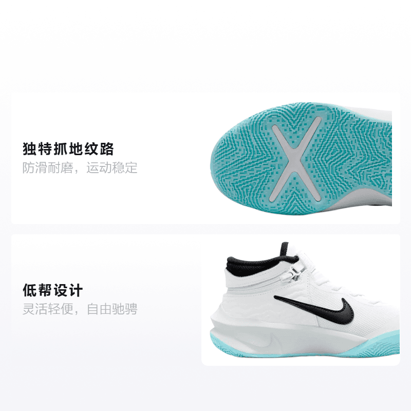 Кроссовки для баскетбола Nike Team Hustle D 10 FlyEase - изображение 2