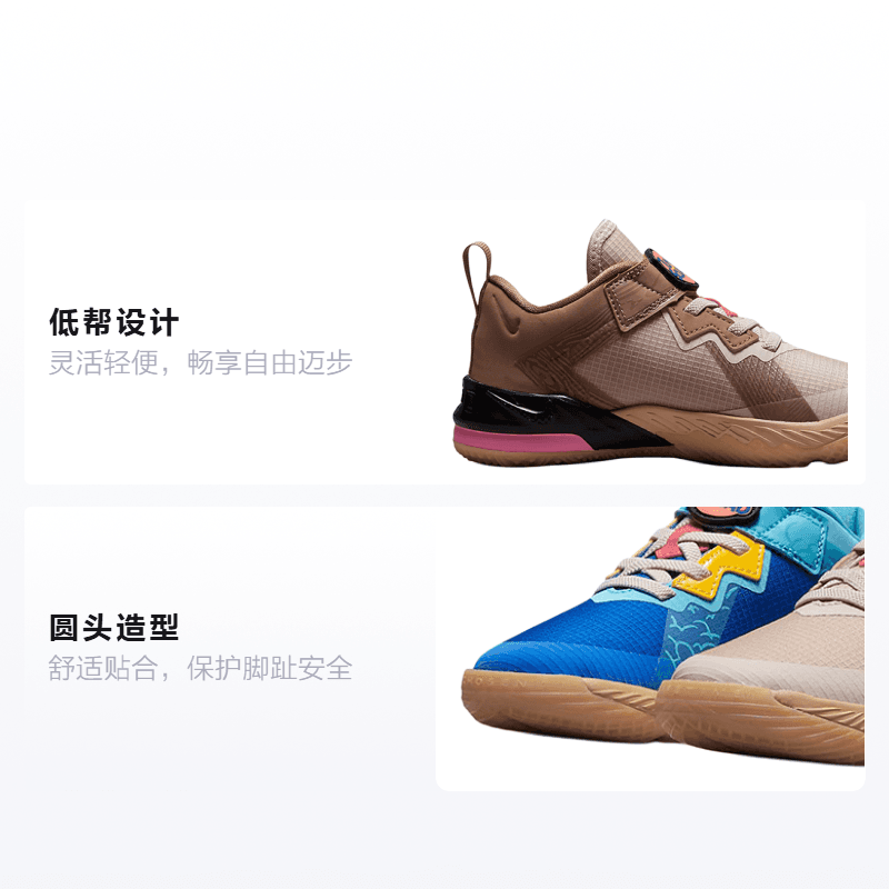 Кроссовки для баскетбола Space Jam x Nike Lebron 18 Low "Wile E. x Roadrunner" 18 - изображение 2